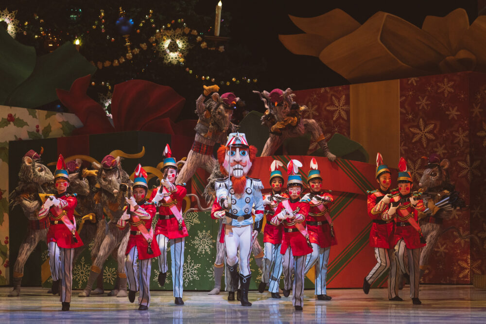 nutcracker prince and toy soldiers