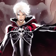 marvel character Phylla-vell looking mysterious